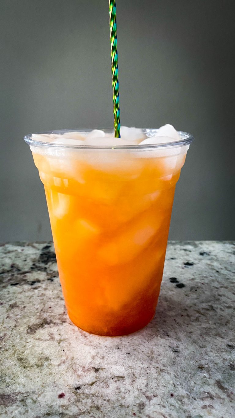 Orange Cherry Fusion Lotus Drink Lotus Recipes