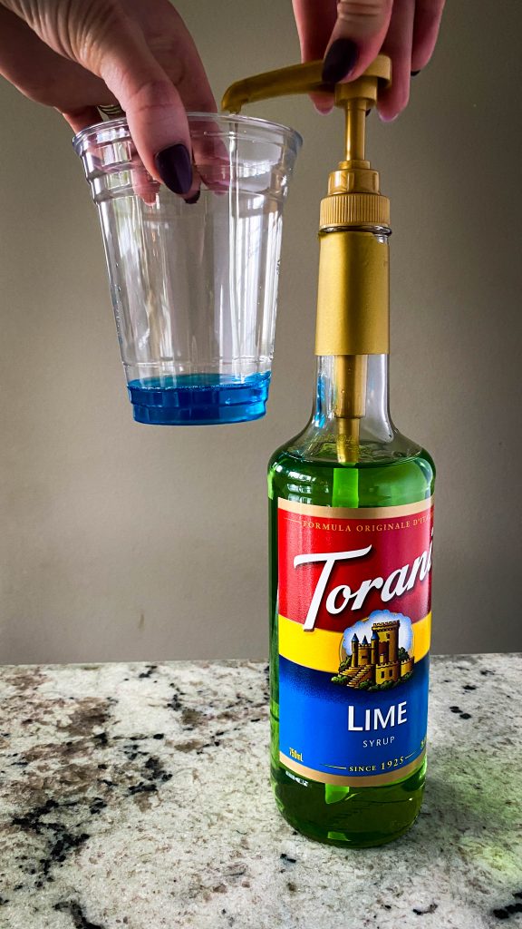 Lime Torani Syrup