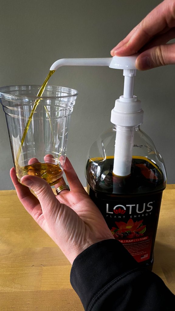 pumping red lotus energy concentrate