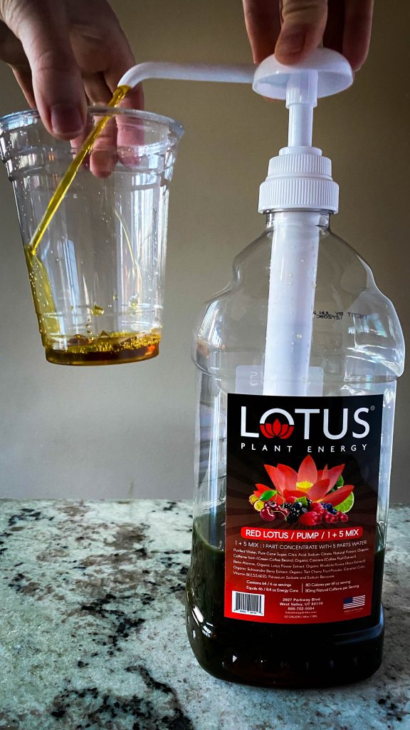 pumping red lotus concentrate