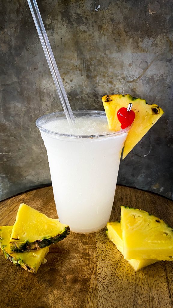 pina colada lotus drink