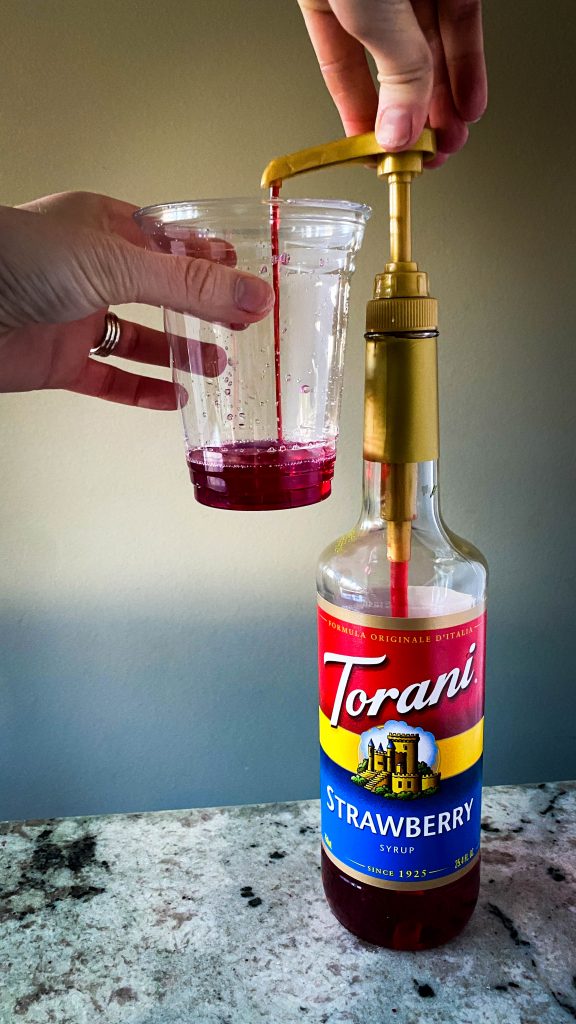 Strawberry Torani Syrup