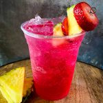 strawberry pineapple lotus drink