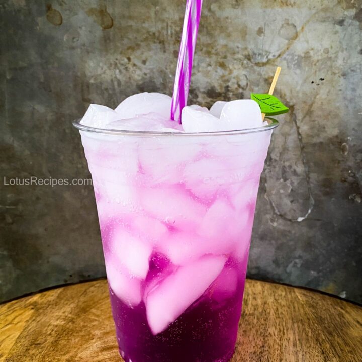 Pink Starburst Lotus Drink Lotus Recipes
