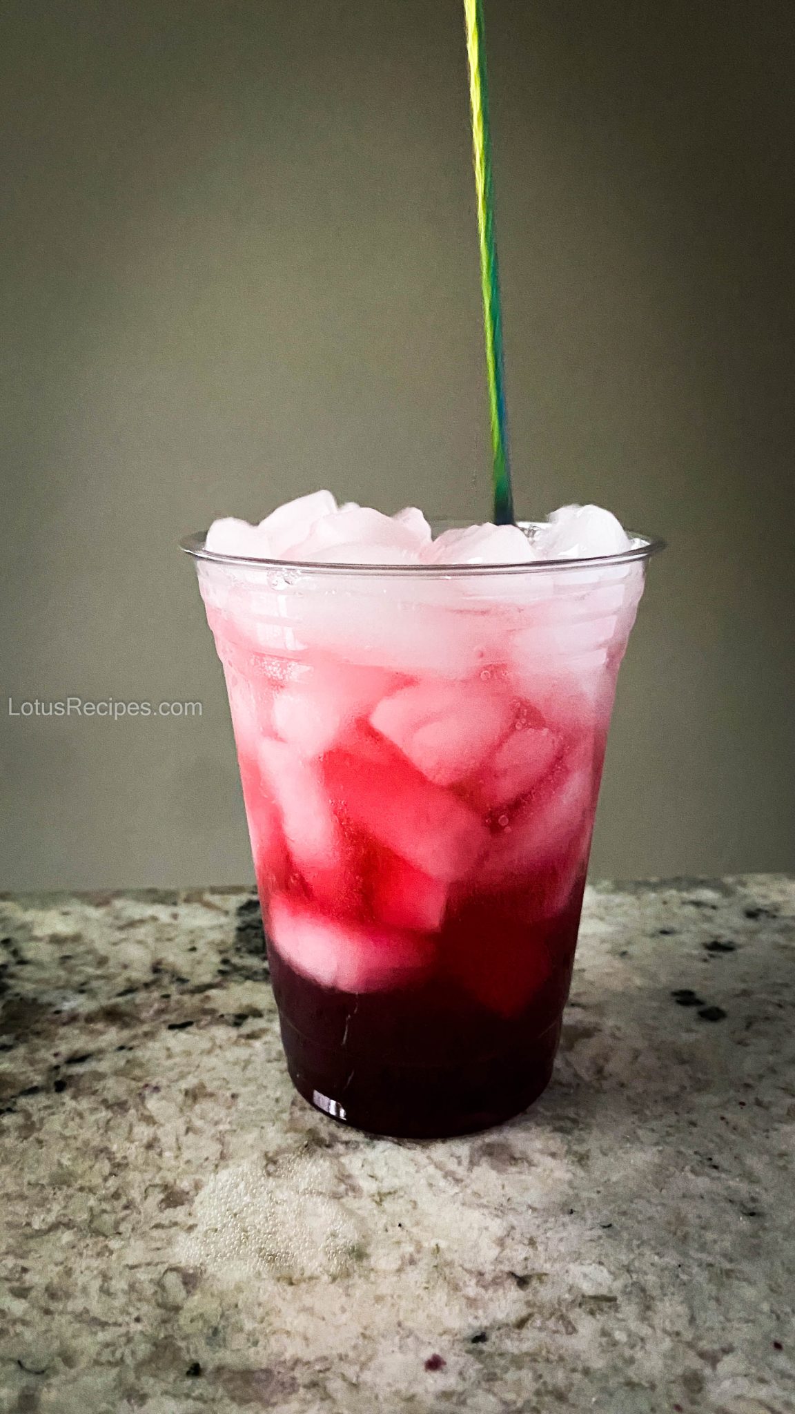 Blackberry Pomegranate Lotus Drink Lotus Recipes