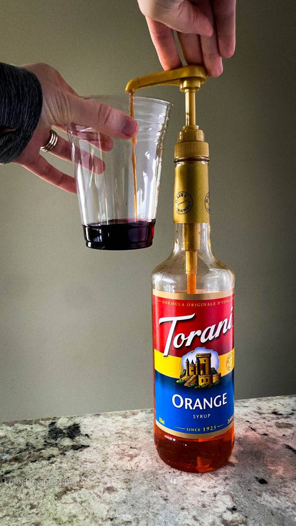 orange torani syrup