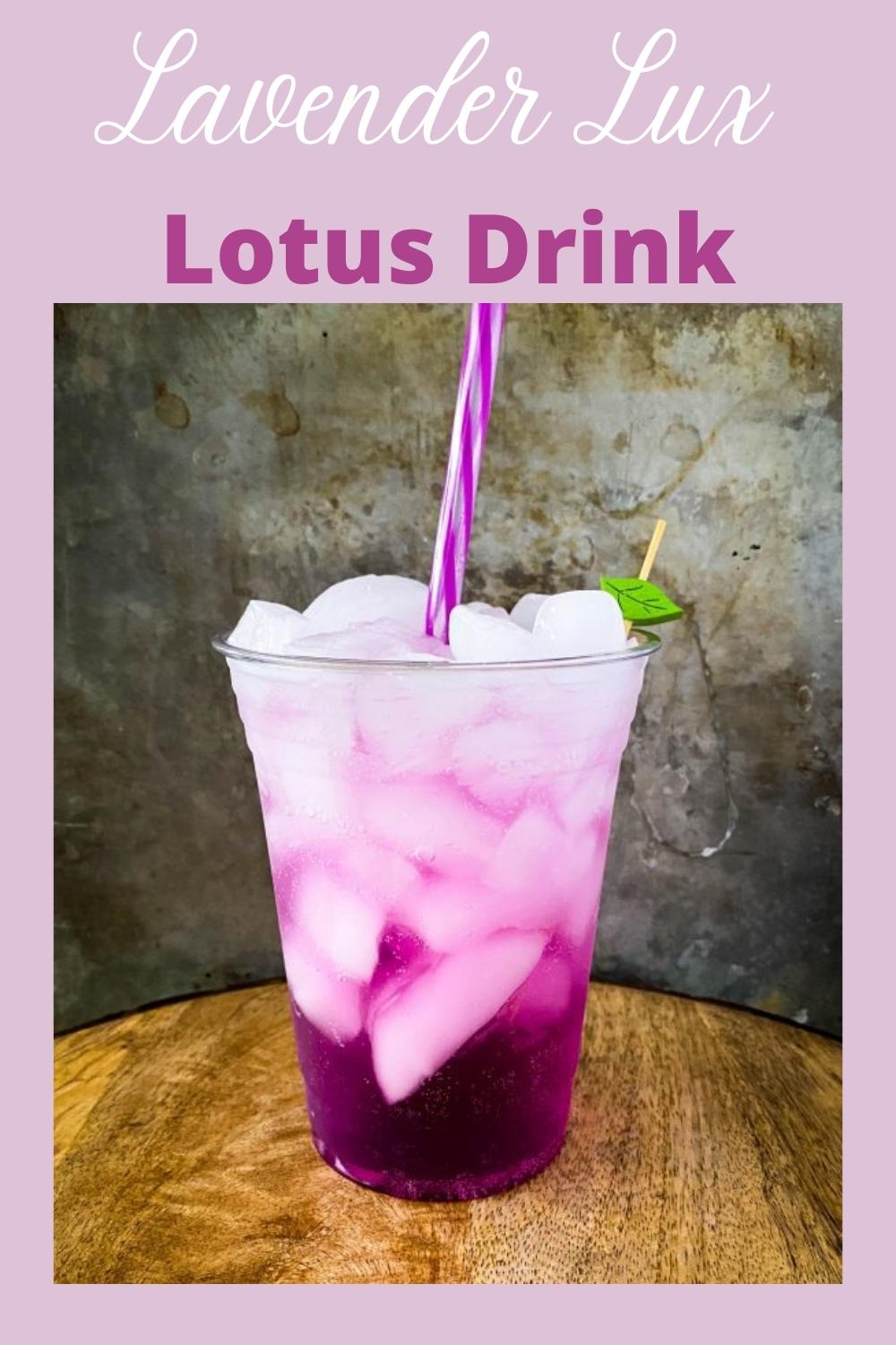 Raspberry Blush Lotus Drink Lotus Recipes