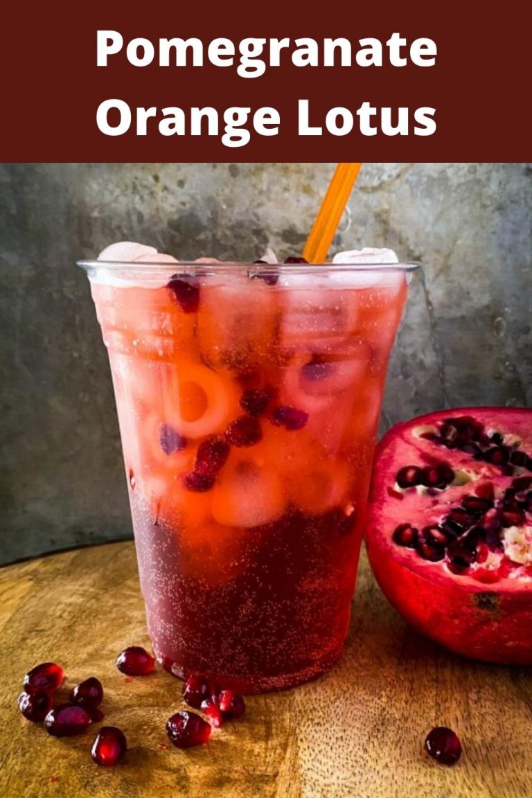 Peach Passion Lotus Drink Lotus Recipes