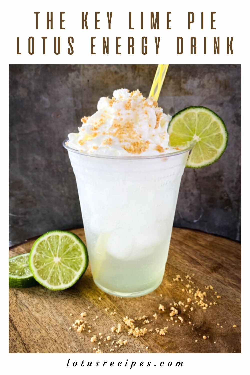 the key lime pie lotus energy drink-pin image