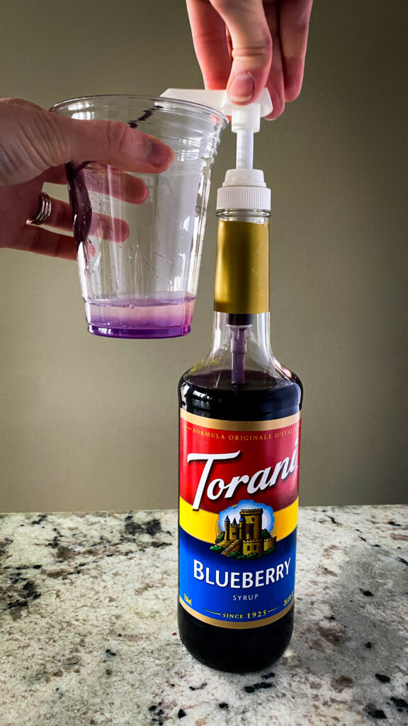 blueberry torani syrup