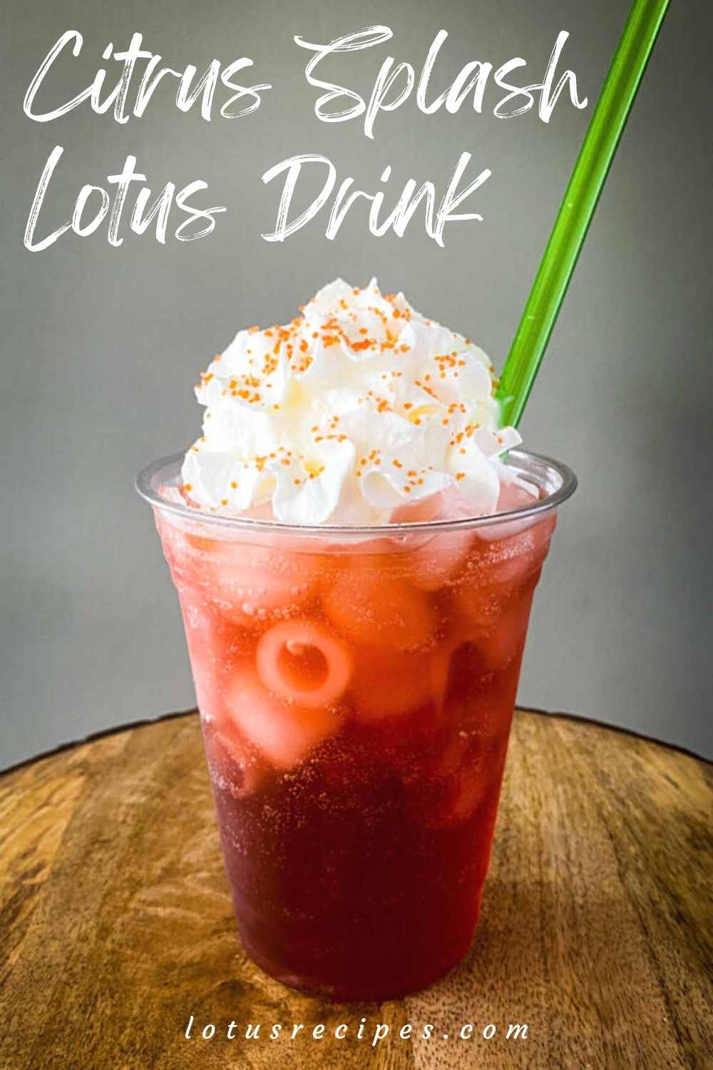 Citrus Splash Lotus Drink Lotus Recipes