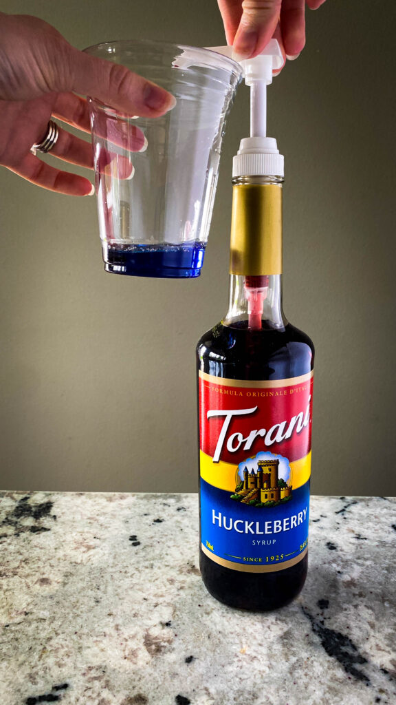 Huckleberry Torani Syrup
