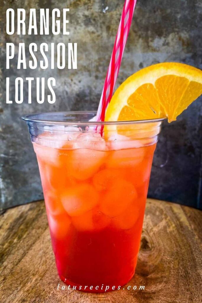 orange passion lotus-pin image