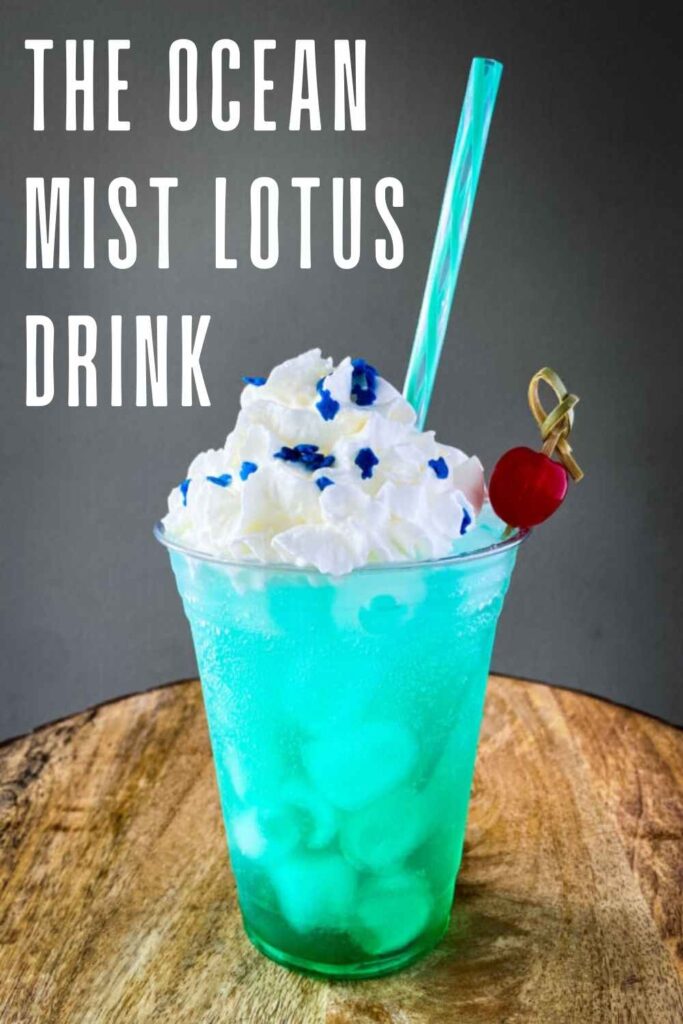 The ocean mist lotus drink-pin image