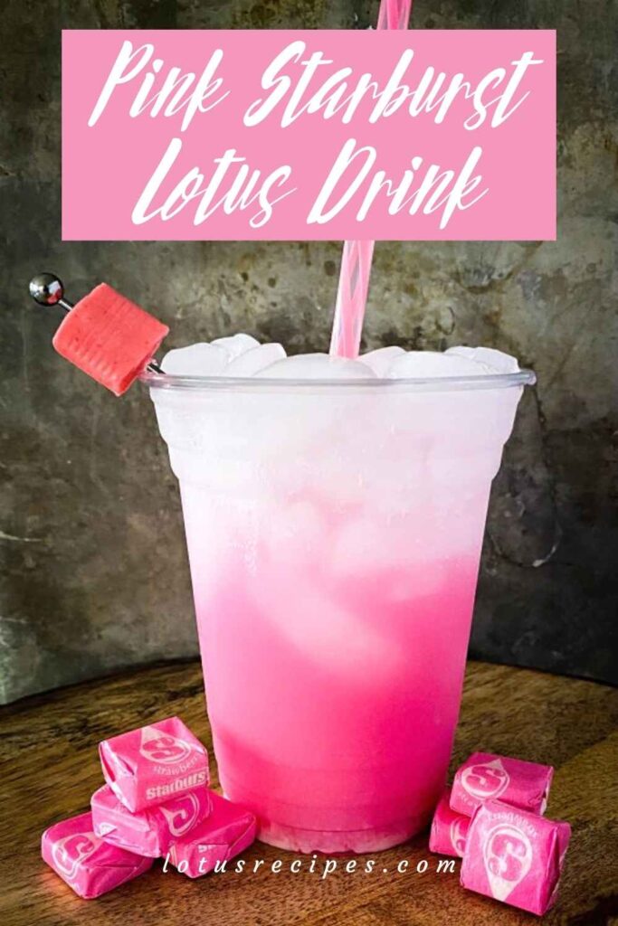 pink starburst lotus drink-pin image