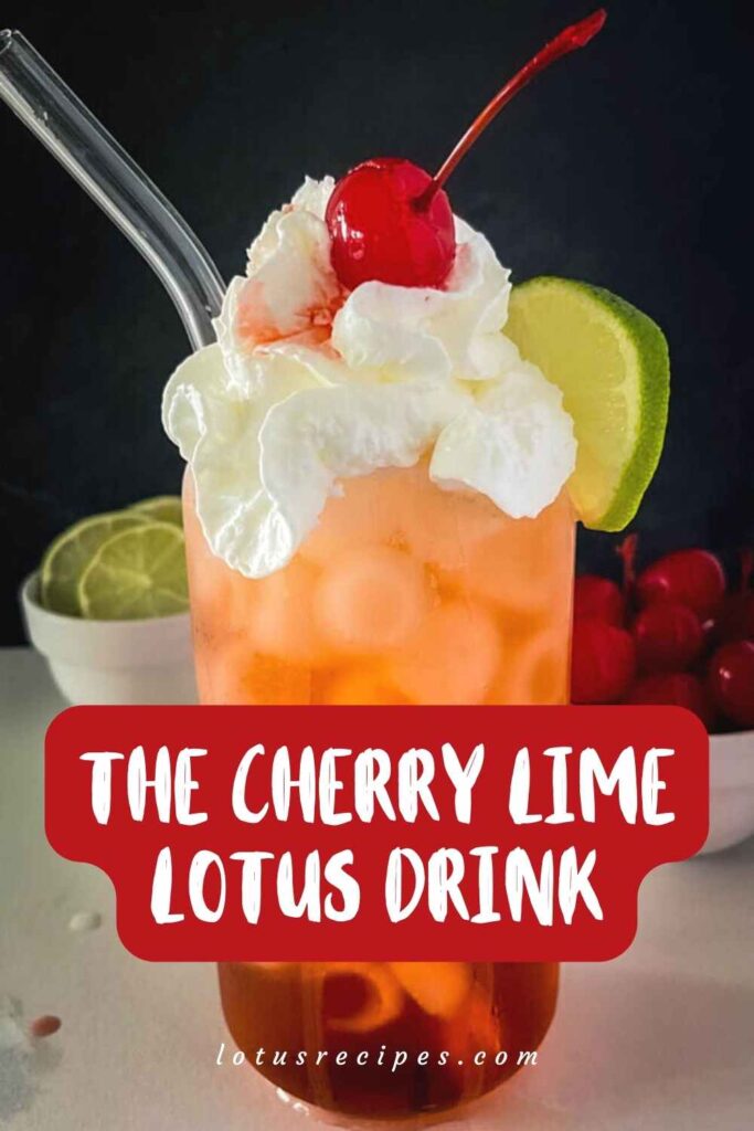 the cherry lime lotus drink-pin image