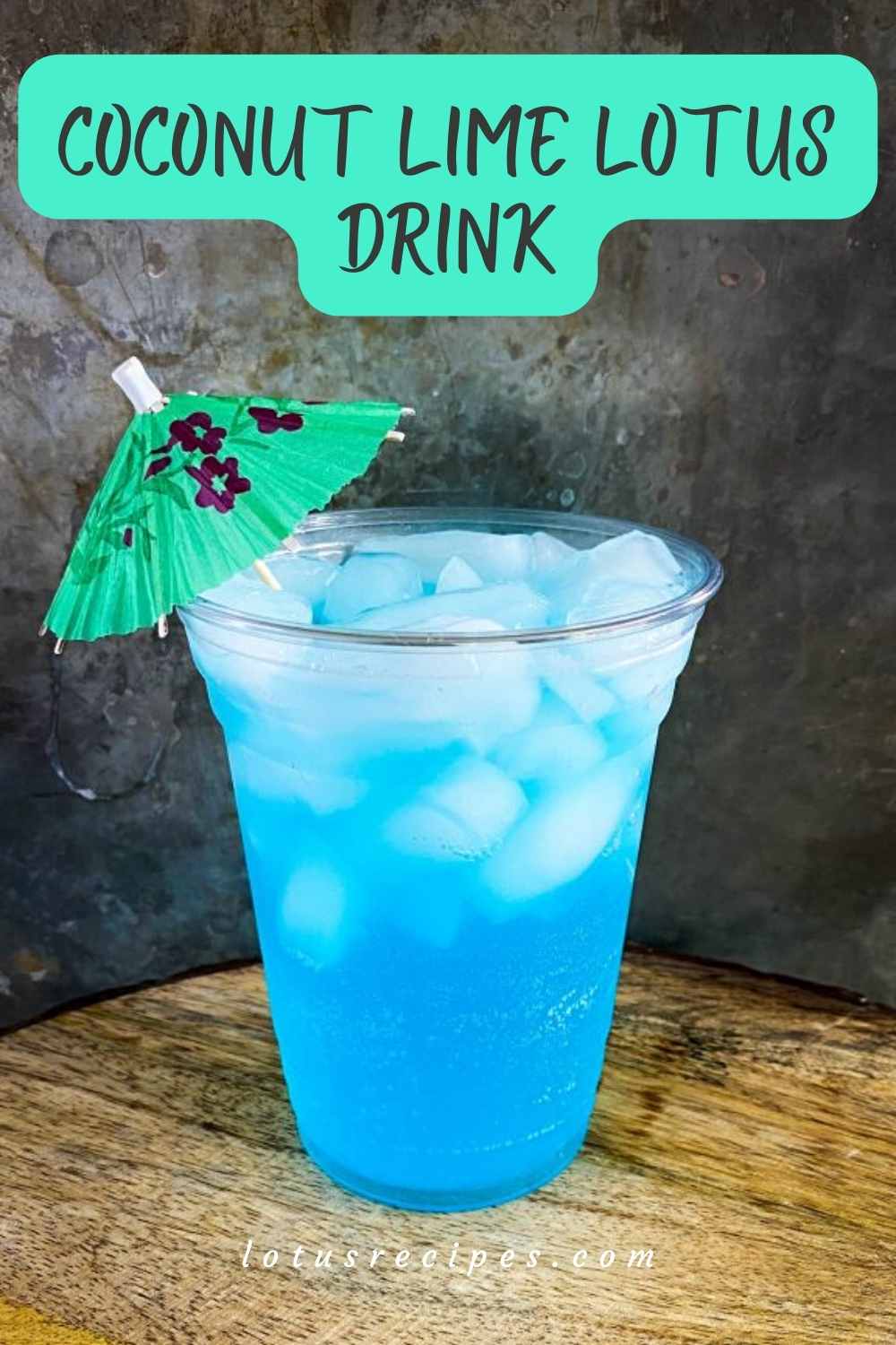 Coconut Lime Lotus Drink Recipe Lotus Recipes