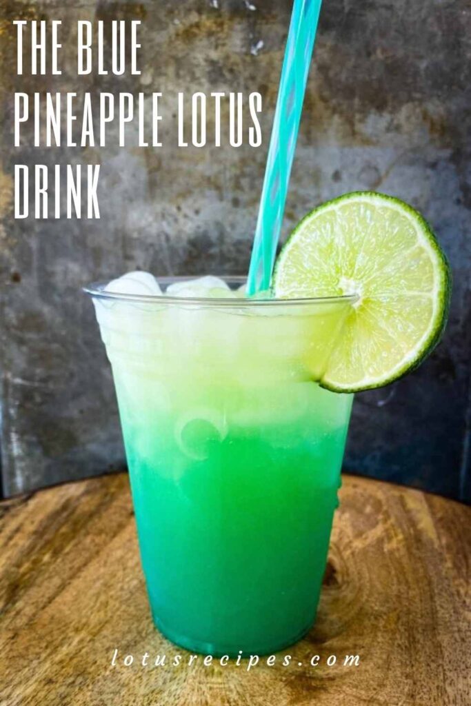 the blue pineapple lotus drink-pin image