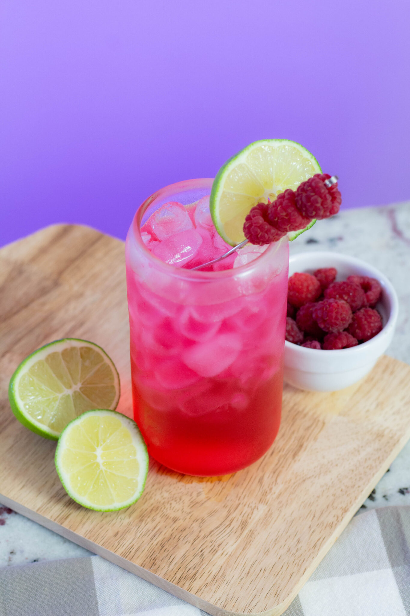 Raspberry Lime Lotus Drink Lotus Recipes