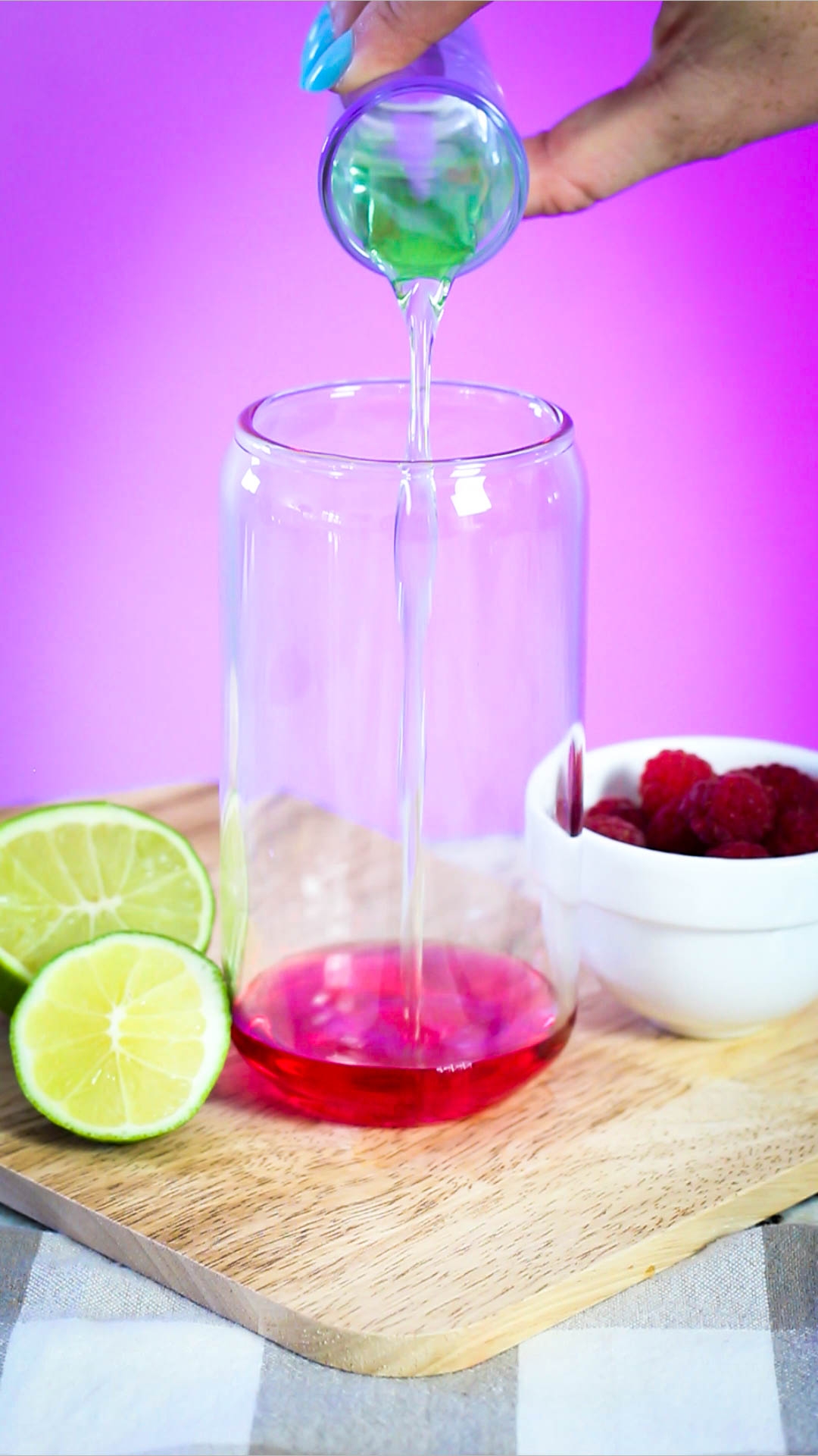 Raspberry Lime Lotus Drink Lotus Recipes