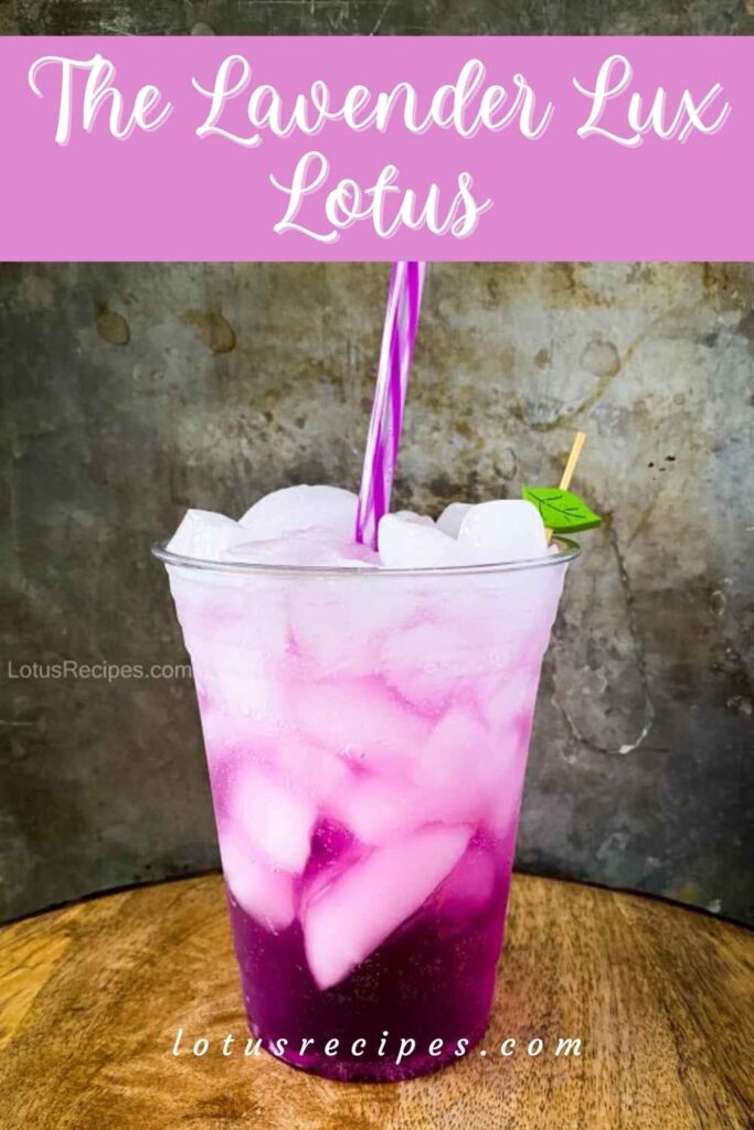 The Lavender Lux Lotus-pin image