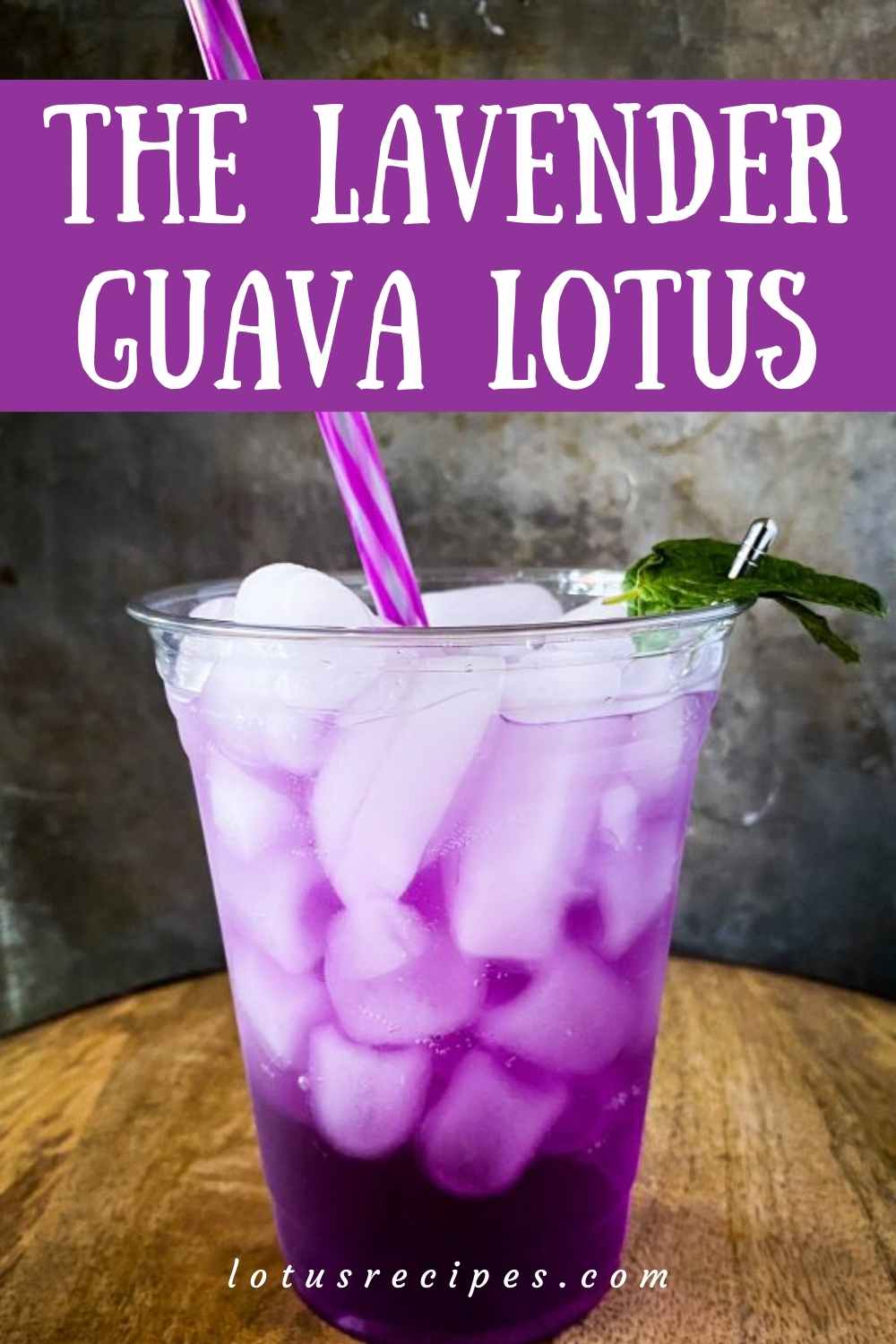 Lavender Guava Lotus Drink Lotus Recipes