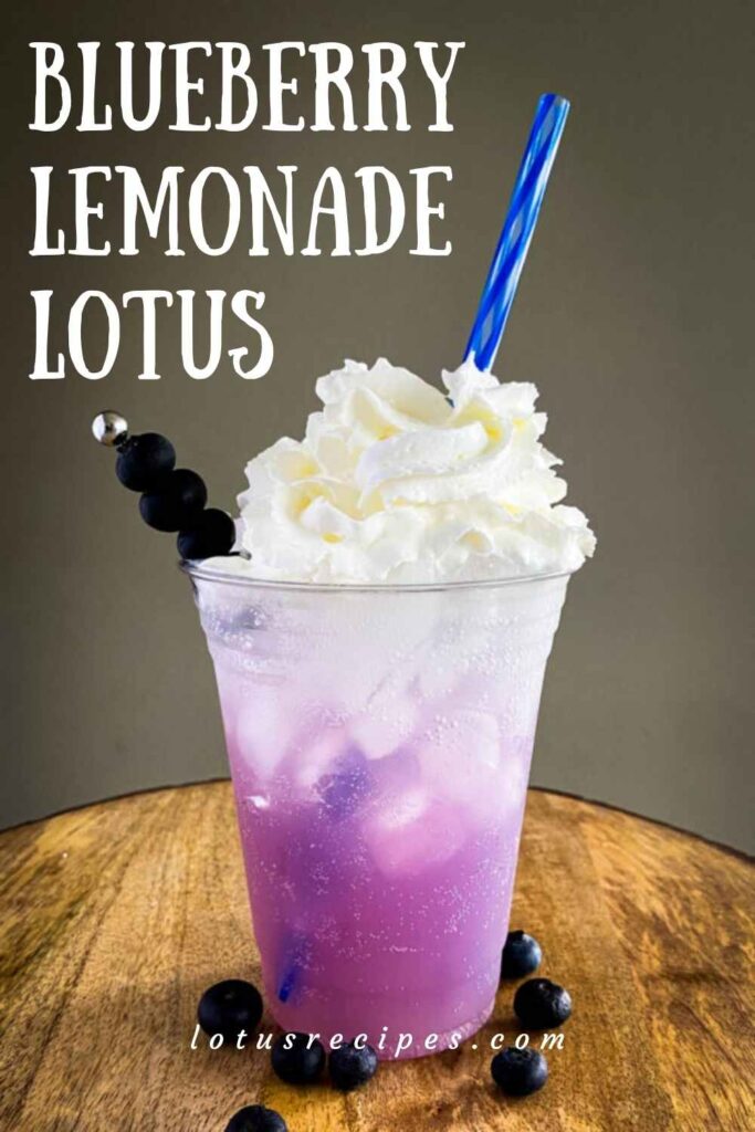 blueberry lemonade lotus-pin image