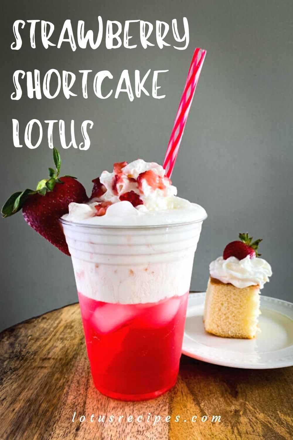 Strawberry Shortcake Lotus Drink Lotus Recipes
