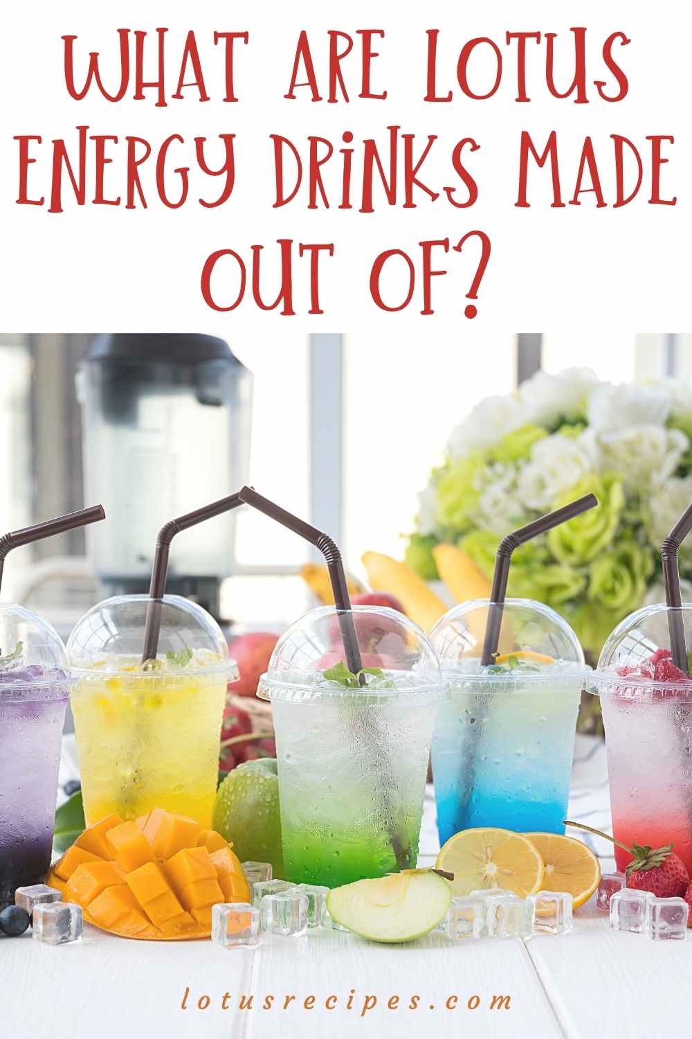 What is Lotus Energy made out of? Lotus Recipes