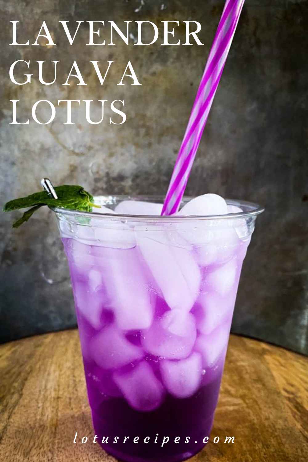 Lavender Guava Lotus Drink Lotus Recipes