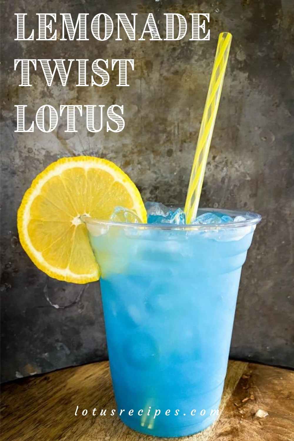 Lemonade Twist Lotus Drink Lotus Recipes